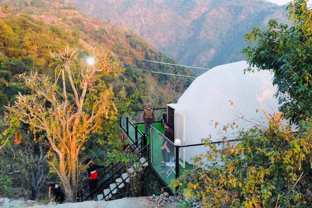 Gadeni Stays - Glamping Dome At Nainital Bhīm Tāl Exteriér fotografie